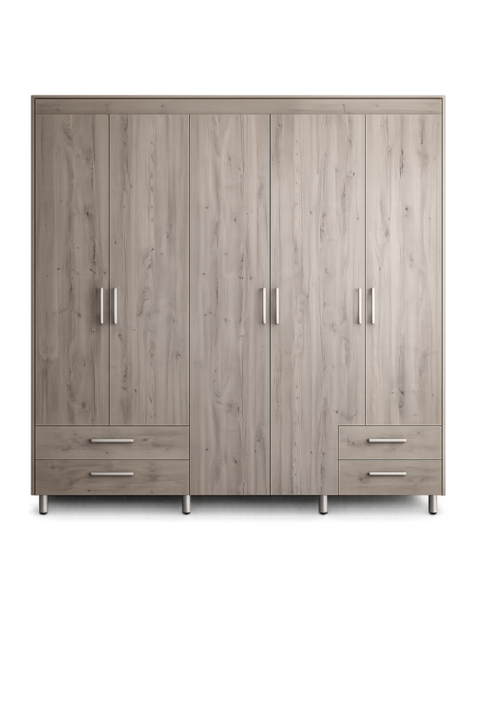 Oakridge 4-Door Wardrobe