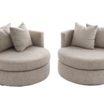 Luna Curve Swivel Chair