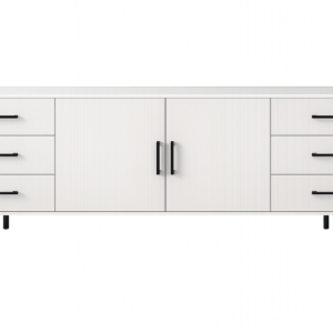Luna White Sideboard