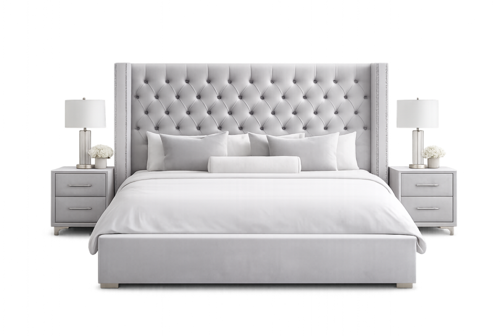 The Kensington Wingback Bed Set