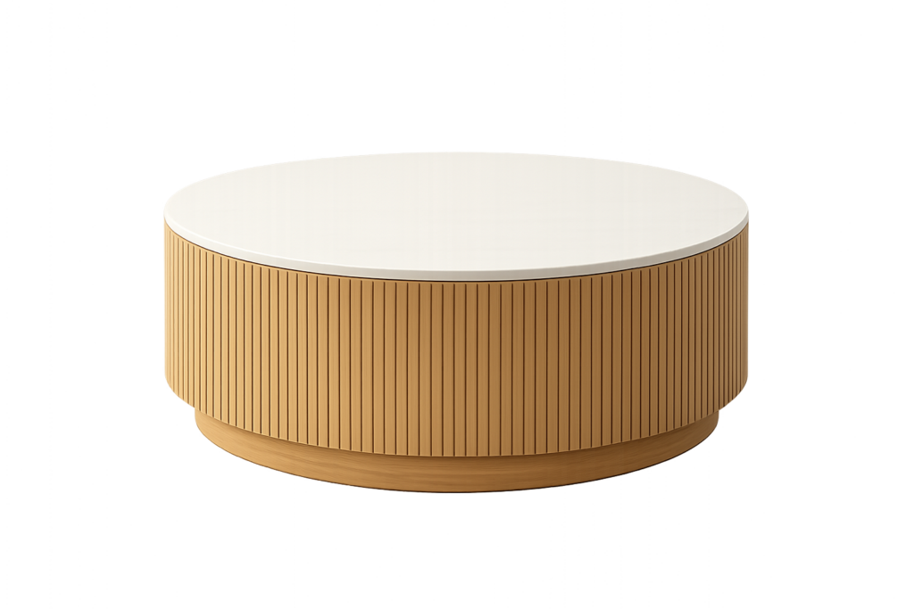 Arlo Fluted Coffee Table