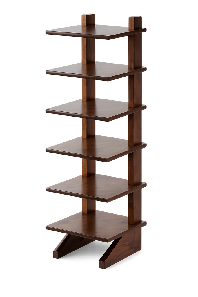 Harrow Tiered Wood Shelf